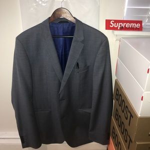 Hugo Boss Blazer Grey XL. Fitted.